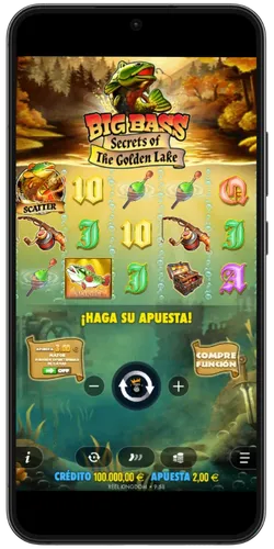Activación de 10 tiradas gratis en Big Bass Secrets of the Golden Lake